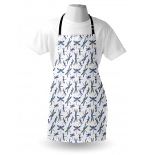 Hand Drawn Spring Bug Apron