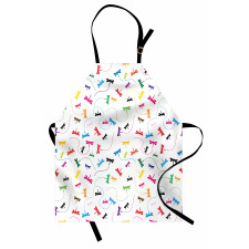 Spring Wildlife Motif Apron