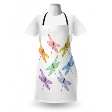 Fantasy Bugs Pattern Apron