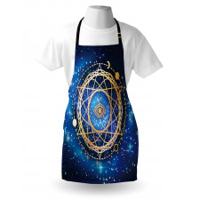 Geometric Emblem Apron