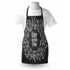 Wreath with a Phrase Apron