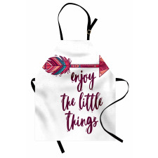 Traditional Boho Words Apron