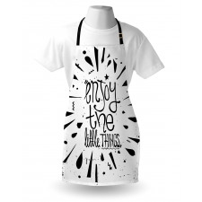 Vintage Motivation Boost Apron