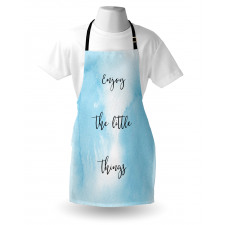 Watercolor Ombre Design Apron