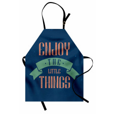 Grungy Positive Message Apron