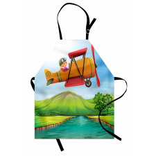 Kid on a Biplane River Apron