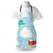 Retro Kids Cartoon Apron