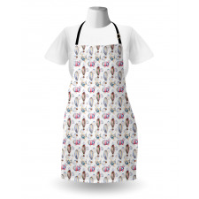 Watercolor Air Balloon Apron