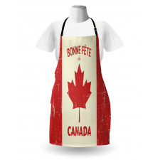 Happy Canada Concept Apron