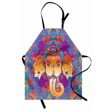 Ornamental Elephant Apron