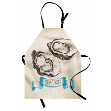 Sketch Virginica Oyster Apron