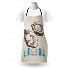 Sketch Virginica Oyster Apron