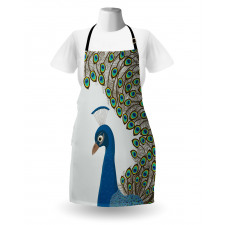 Exotic Feathers Frame Apron