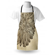 Vintage Blossom Grunge Apron