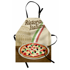 Italian Food Colloseum Apron