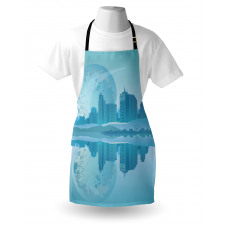 Modern City Building Earth Apron