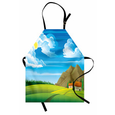 Tree House and Mountains Apron