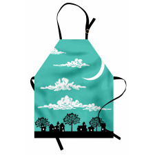 Buildings with Trees Apron