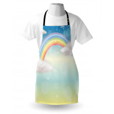 Semi Circle Style Rainbow Apron