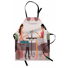 Women Having Coffee Apron