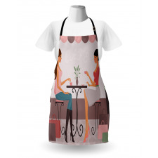 Women Having Coffee Apron