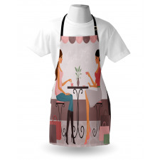 Women Having Coffee Apron