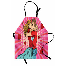 Pop Art Romantic Date Apron