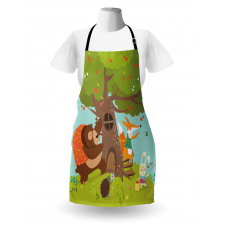 Animals Cherry Tree Apron