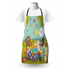 Woodland Party Design Apron