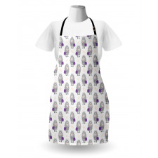 Hipster Animal Pattern Apron