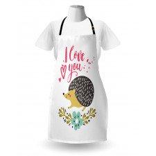 Ink Splatter Words Apron