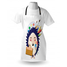 School Boy Animal Apron