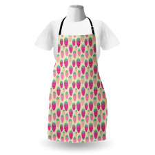 Pink Shade Fruits Apron