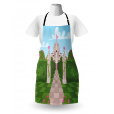 Ivy Covered Pillars Apron