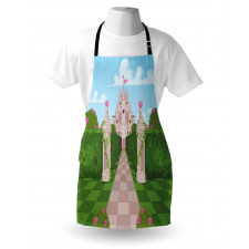 Ivy Covered Pillars Apron