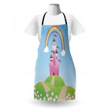 Clouds Princess Castle Apron