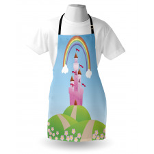 Clouds Princess Castle Apron