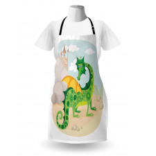 Goofy Dragon Apron