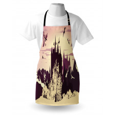 Castle in Mountains Apron