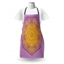 Oriental Heptagon Motif Apron