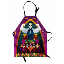 Angel Skull Altar Apron