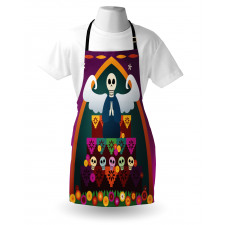 Angel Skull Altar Apron