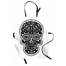 Tribal Style Skull Apron