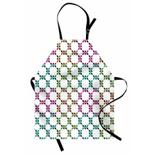 Chain Linked Dots Apron