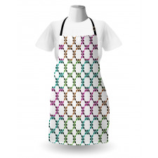 Chain Linked Dots Apron