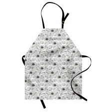 Nautical Sketch Animals Apron