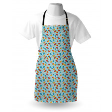 Kite Shaped Animal Pattern Apron