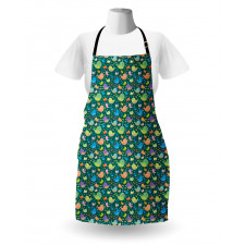 Childish Cartoon Fauna Apron