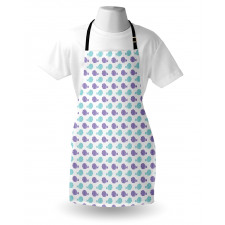 Watercolor Sea Life Theme Apron