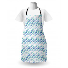 Doodle Baby Fish Group Apron